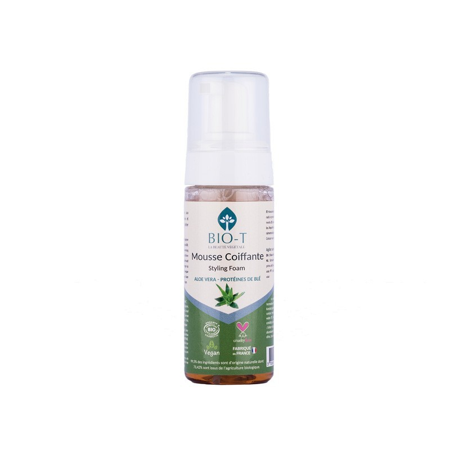 Mousse coiffante bio