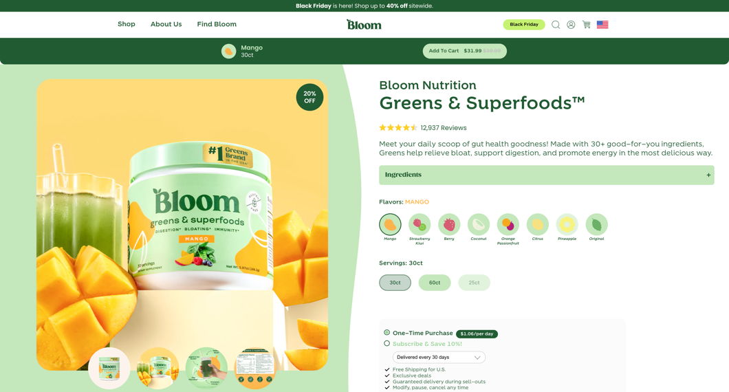 Product Page Examples