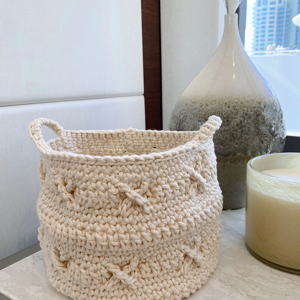 Boho Basket Crochet