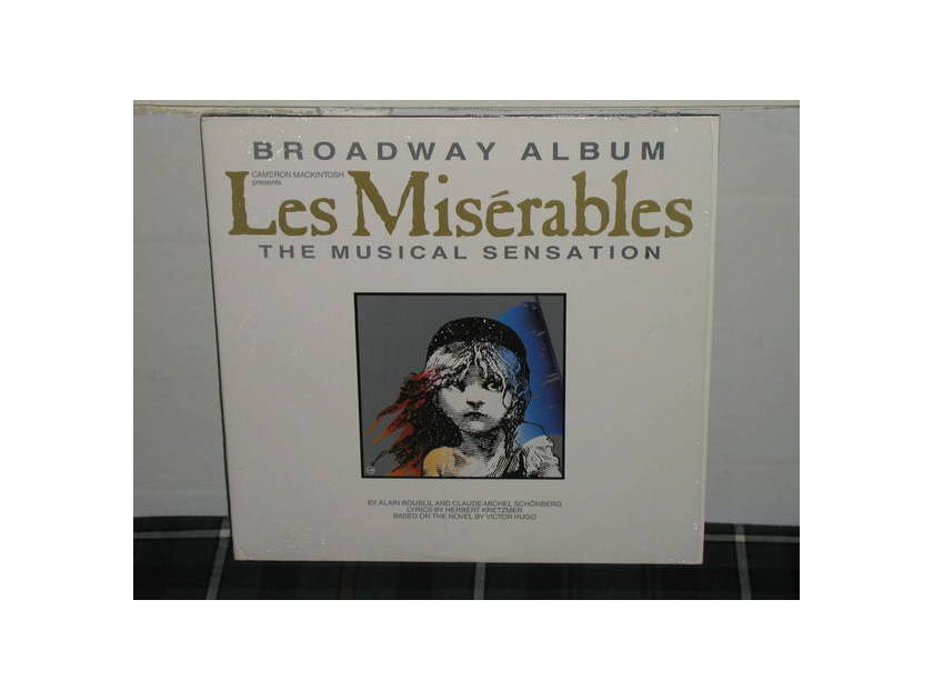 Broadway Album - Les Miserables Still in shrink 2 lp gatefold