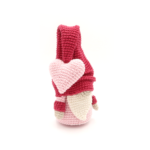 Valentine Gnome, Crochet Pattern, Amigurumi