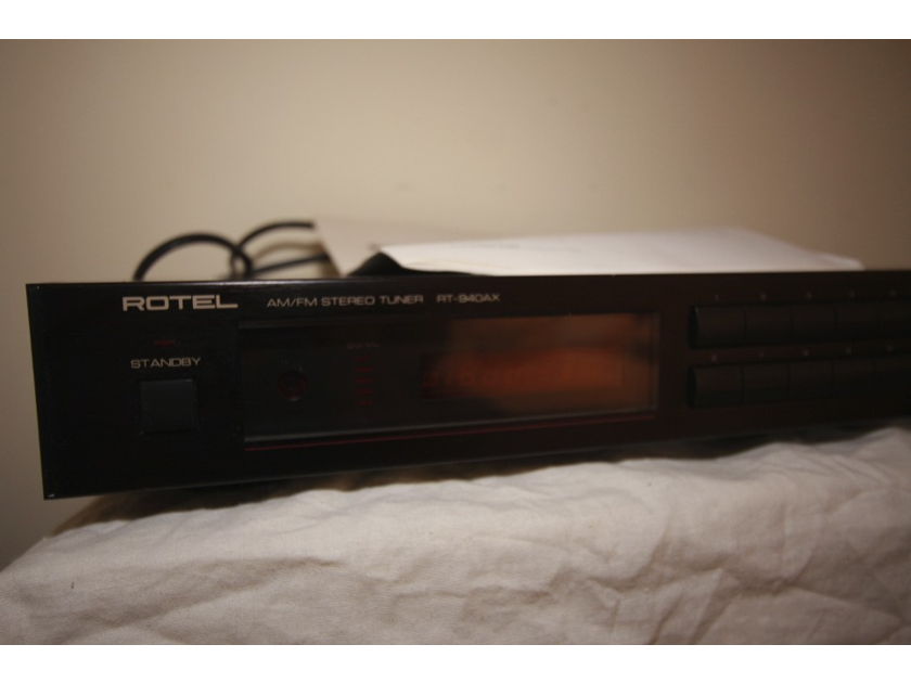Rotel  Tuner RT 940AX  am/fm stereo tuner