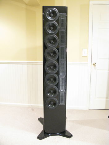 AV123 LS6 Line Source Speakers In Piano Black (Price Drop)