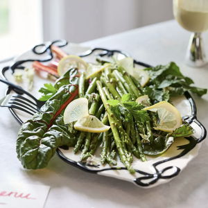 Benedita Bow Ceramic Stoneware Platter