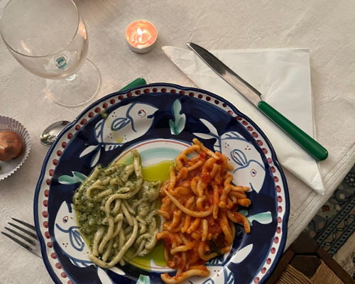 Food experiences Paciano: Cooking and poetry: table gatherings, texts and authors