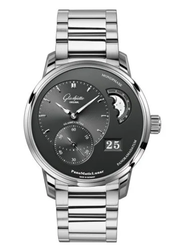 PanoMatic Lunar Stainless Steel / Grey / Bracelet