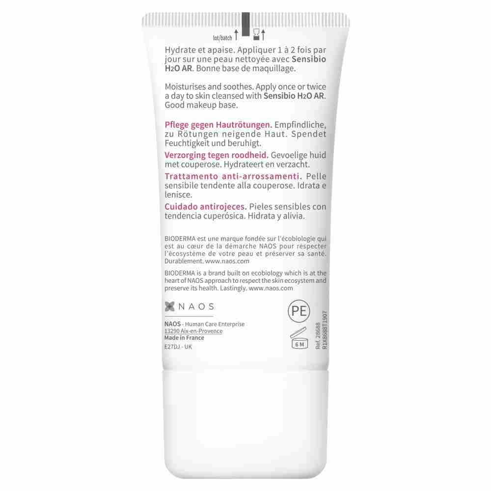 Bioderma Sensibio Ar Anti-Redness Soothing Moisturiser - 40Ml - Image 3