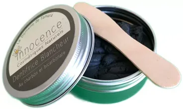 Dentifrice Blancheur bio charbon végétal & bicarbonate