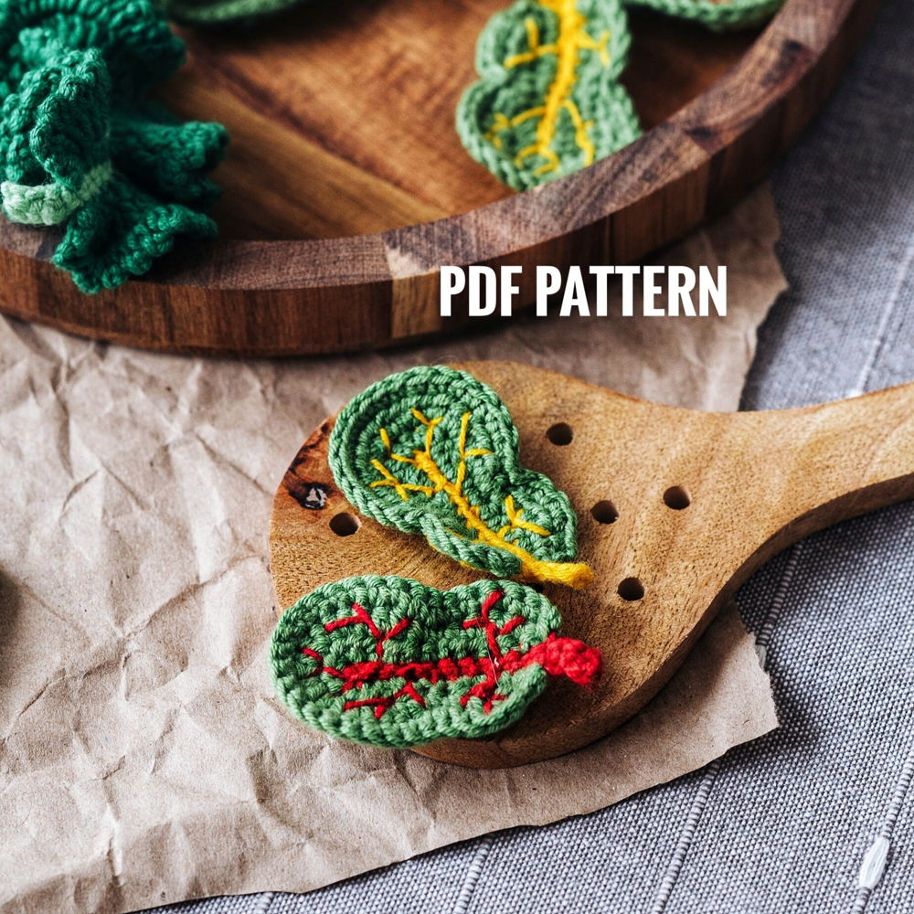 BIETENGROENTEN Haakpatroon PDF - Voedselpatroon Amigurumi Plant Haakgroenten Pretend Voedselpatroon Haakplanten Miniatuurvoedsel