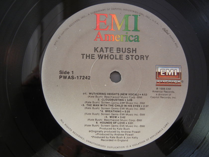 Kate Bush - EMI  PWAS-17242 The Whole Story
