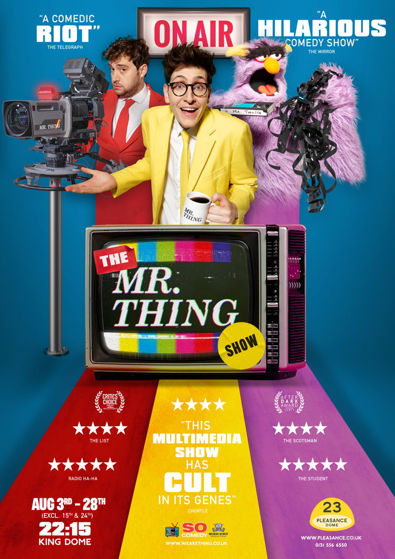 The poster for Mr Thing Show