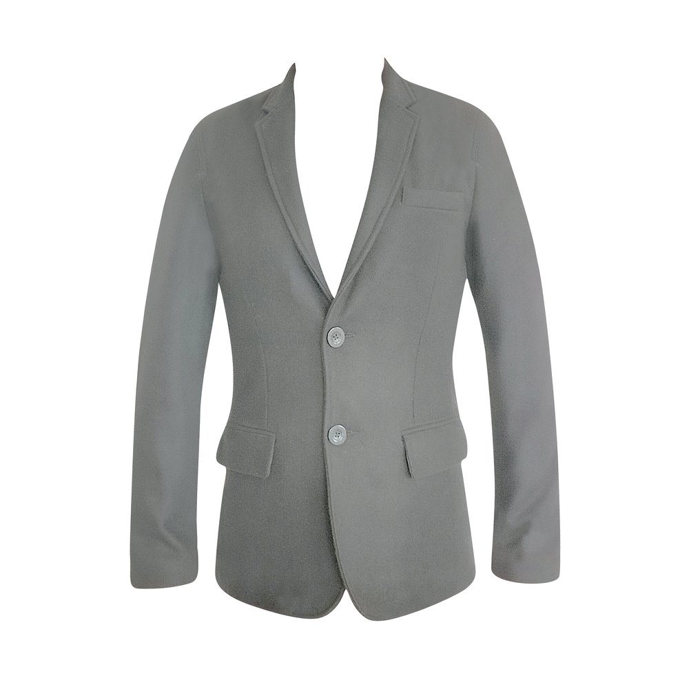 CANBERRA - Charcoal WOOL AND CASHMERE