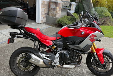 2022 BMW F 900 XR motorcycle for rent near Sammamish, WA