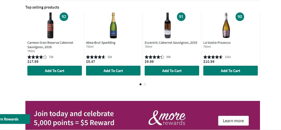 Total Wine & More product / service
