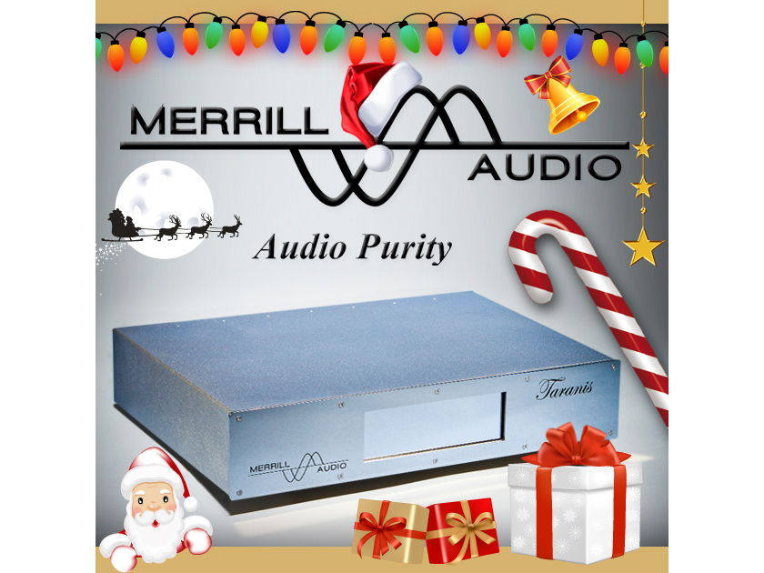 Merrill Audio Taranis Stereo Power amplifier. Merry Christmas and Happy New Year
