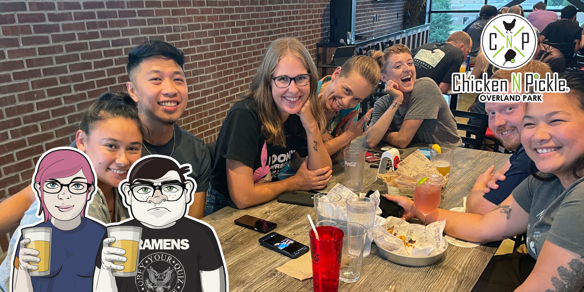 Geeks Who Drink Trivia Night at Chicken N Pickle - Overland Park promotional image