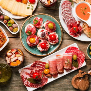 Meal in Barcelona