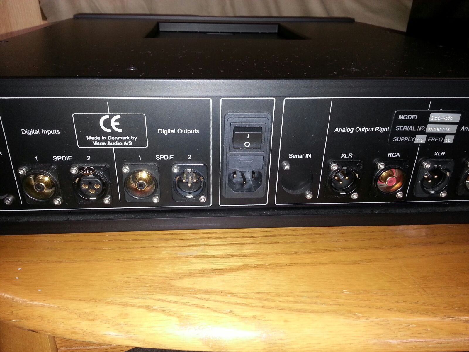 Vitus Audio SCD-010 MKII Reduced Must sell!!! 2