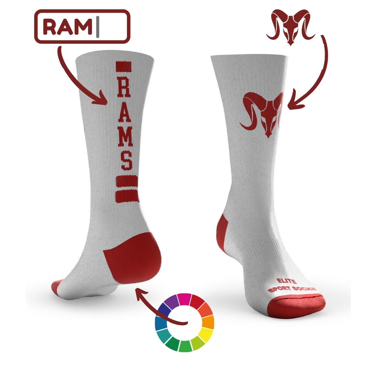 Custom Athletic Socks