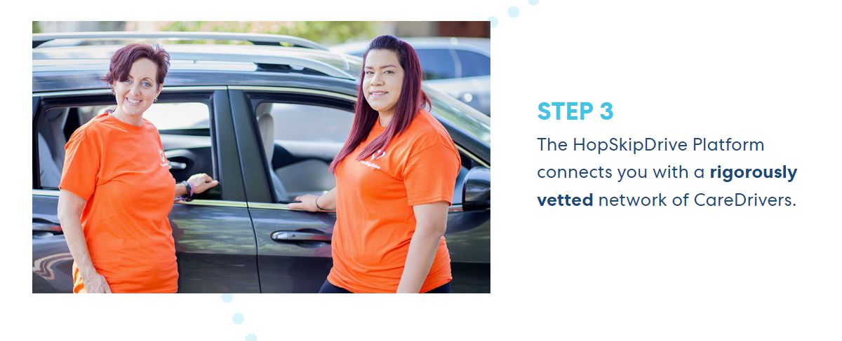 HopSkipDrive product / service