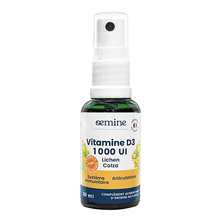 Vitamine D3 1000 UI - Système immunitaire
