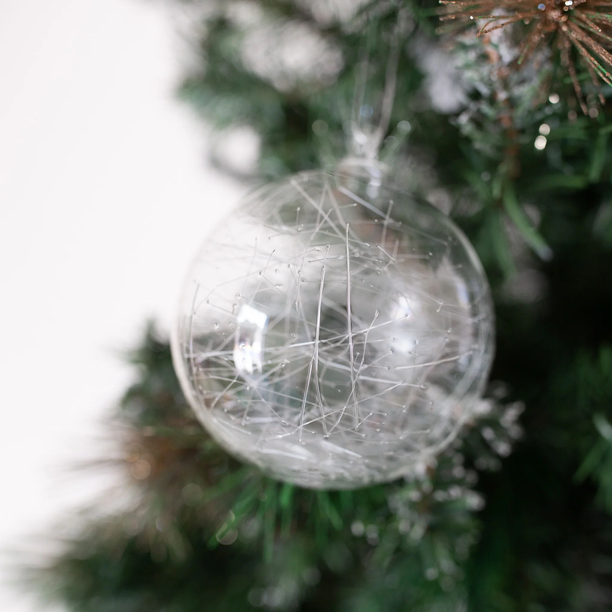 Glass Icicle Baubles 100mm - Image 2