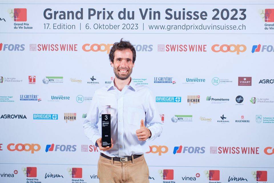 Olivier Roten, Caves du Paradis, Grand Prix du Vin Suisse 2023