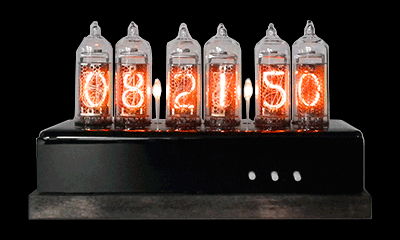 CONNEX Nixie 6 Table Clock (With IN-14 Soviet Nixie Tub...