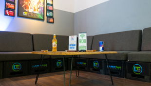 lounge vor umkleiden