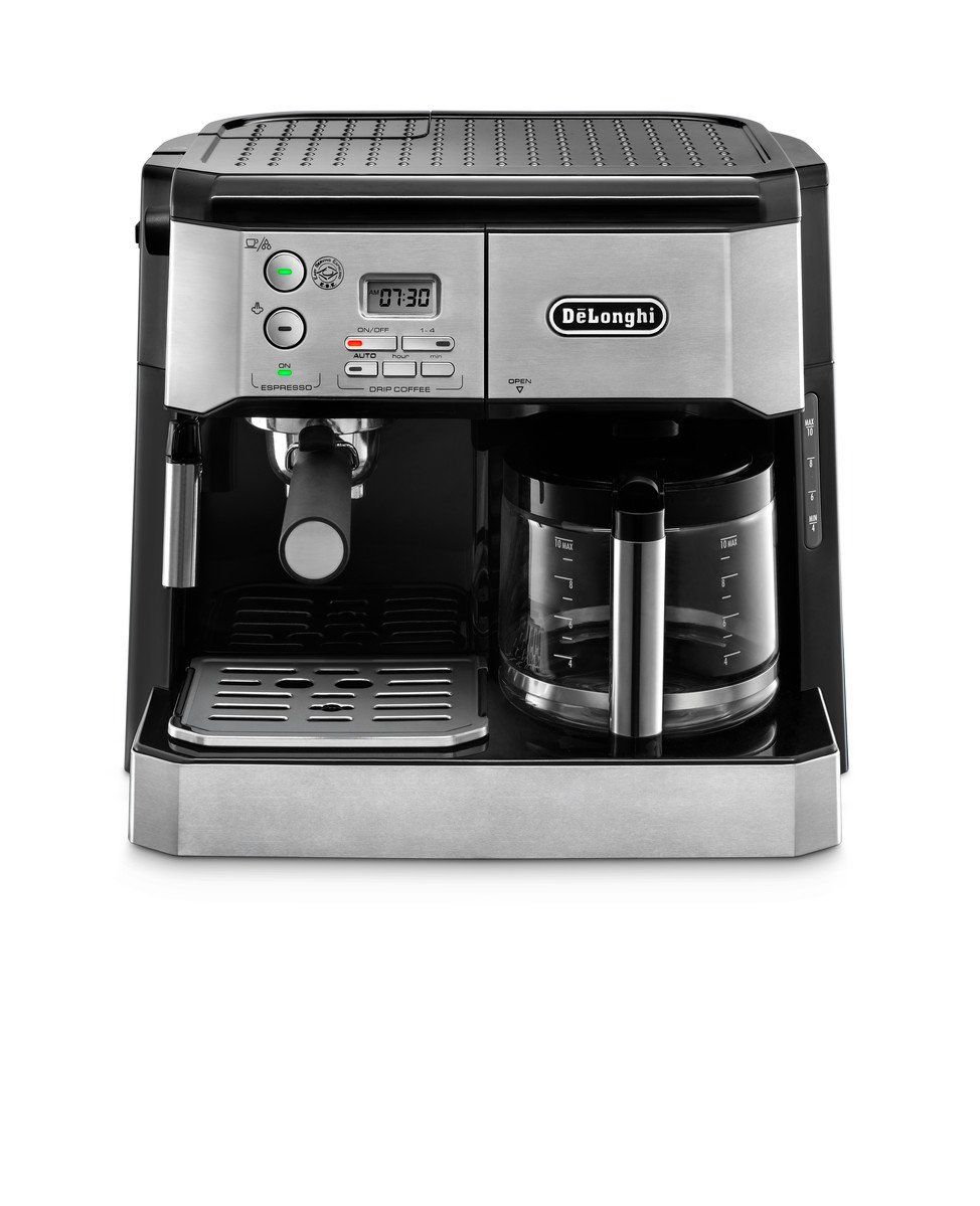 Breville Barista Express Bes870xl Vs Delonghi All In One Capuccino Espresso And Coffee Maker Bco430 2013 Slant