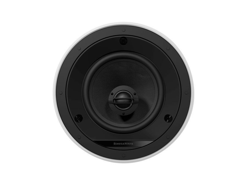 B&W CCM665 2-Way Ceiling Mount Speakers Pair White; Bowers & Wilkins (New) (3692)