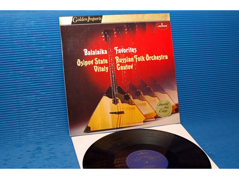 OSIPOV STATE RUSSIAN ORCHESTRA -  - "Balalaika Favorites" -  Mercury Golden Imports 1975