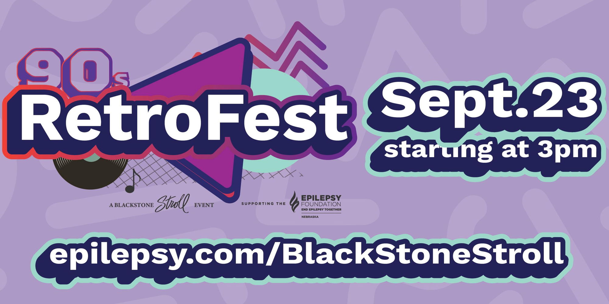 90s Retro Fest - A Blackstone Stroll Event promotional image