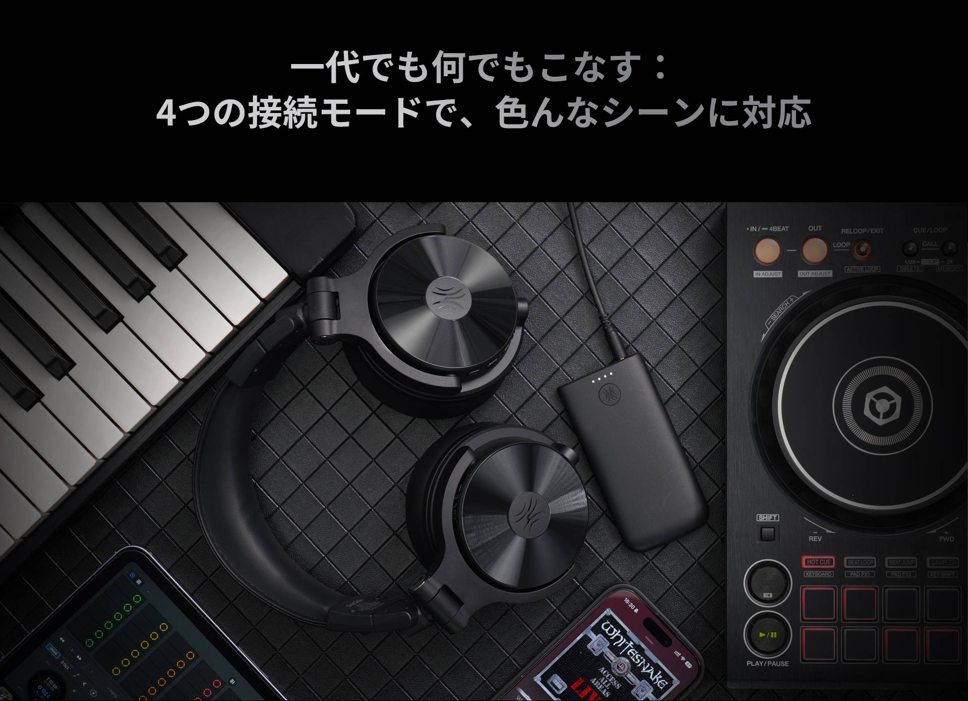 OneOdio® Studio Max 1 Wireless DJ Headphones | Hi-Res Audio