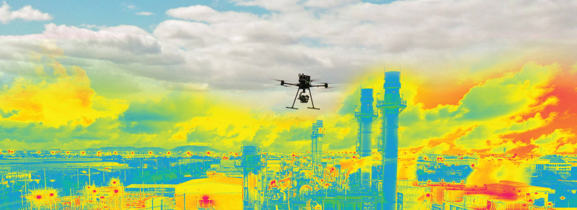 RMUS Optical Gas Imaging Drone U.S. Made RMUS Unmanned Solutions