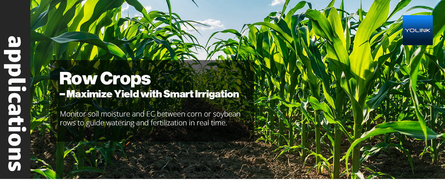 Solar soil detector application for orchards.