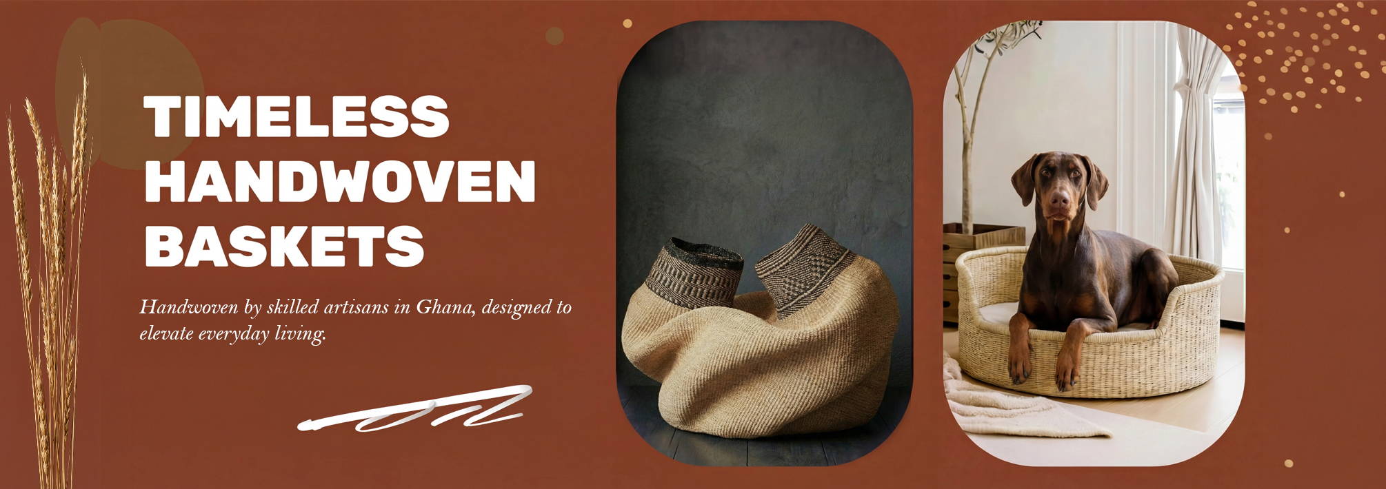 ZuriRose & Co: African Moses Basket, Moses bassinet, moses cradle, wicker dog bed and changing basket