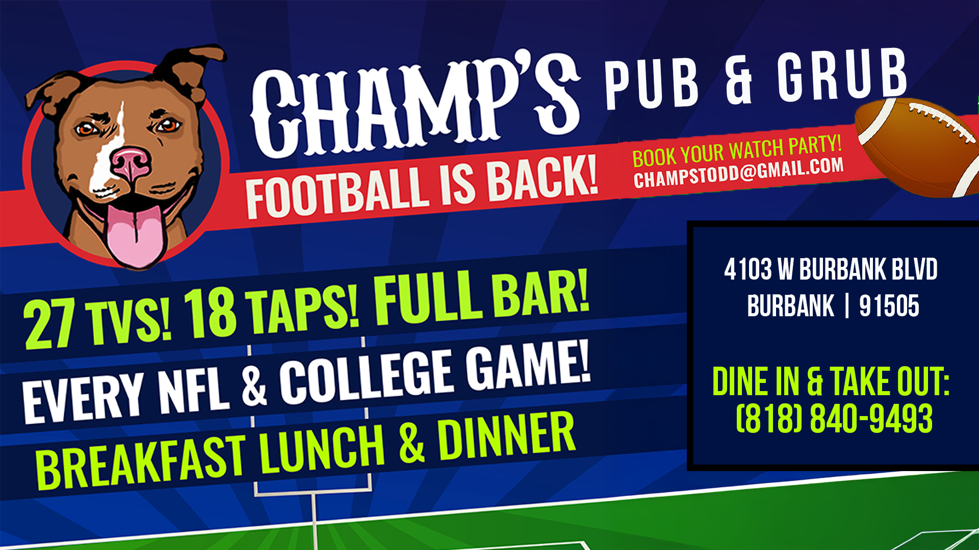 Champs Pub & Grub