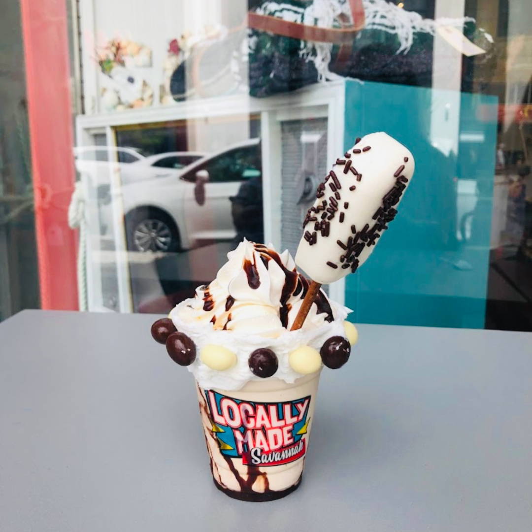 ice cream shop in savannah