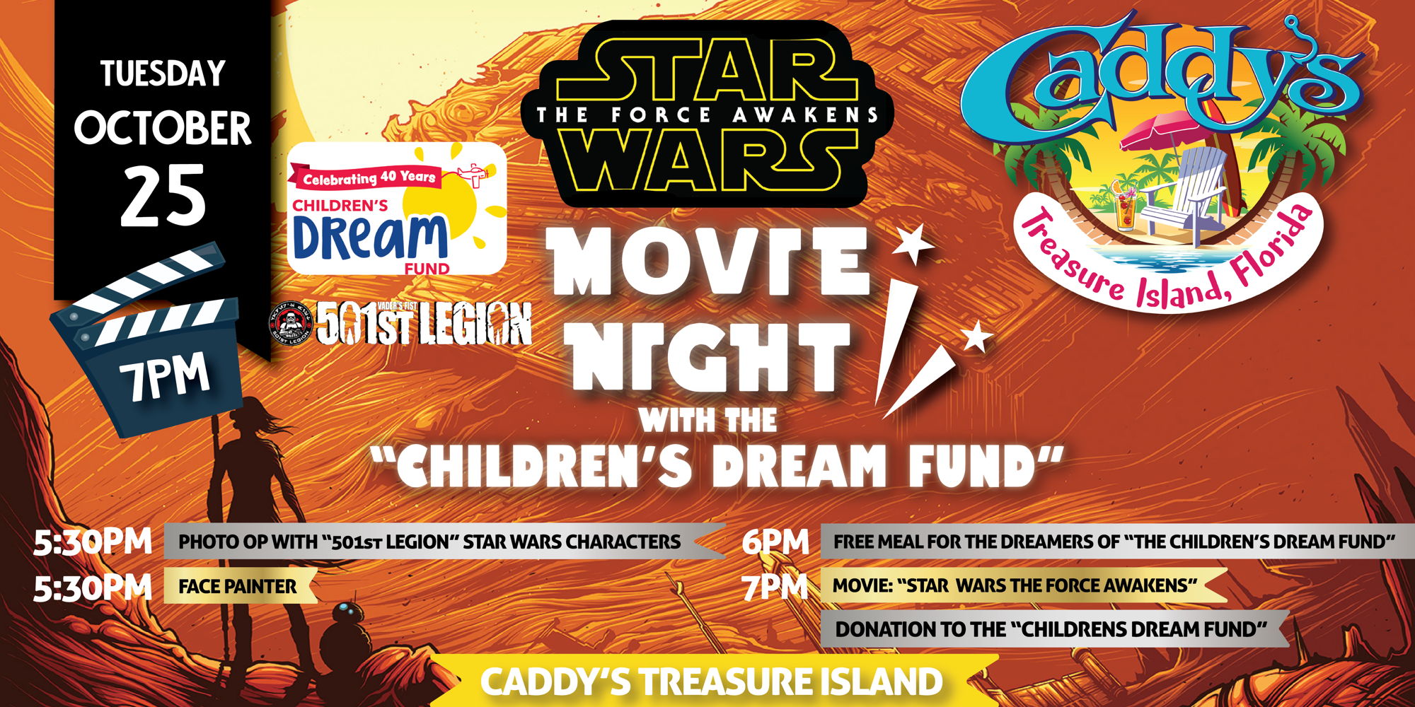 Movie Night with the “Children’s Dream Fund” promotional image