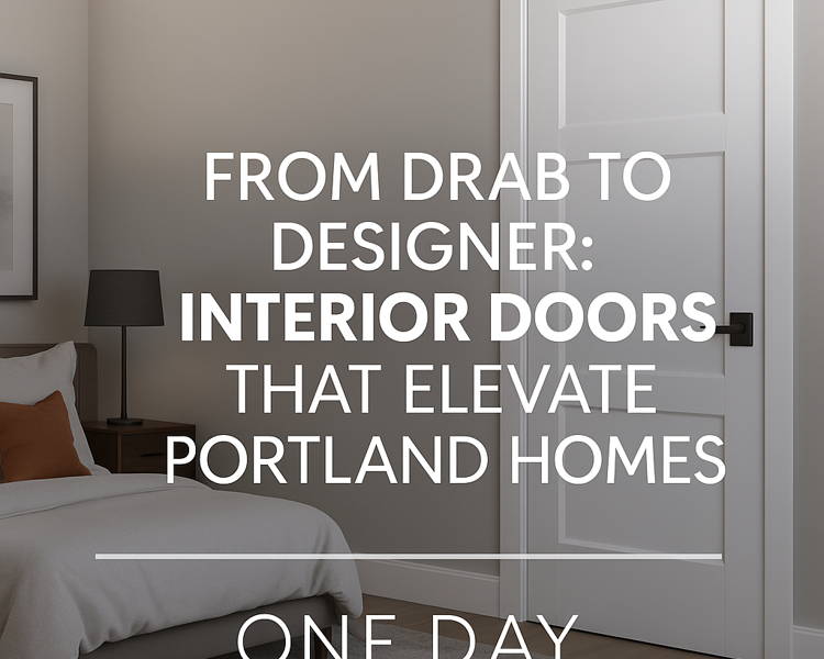 From Drab to Designer: Interior Doors That Elevate Portland Homes | One ...