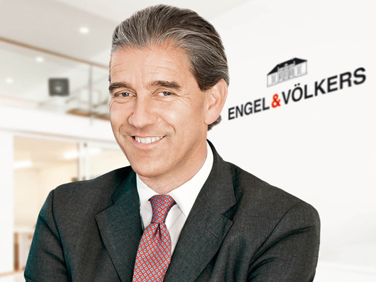 Hamburg - Christian Völkers, Founder and CEO of Engel & Völkers AG