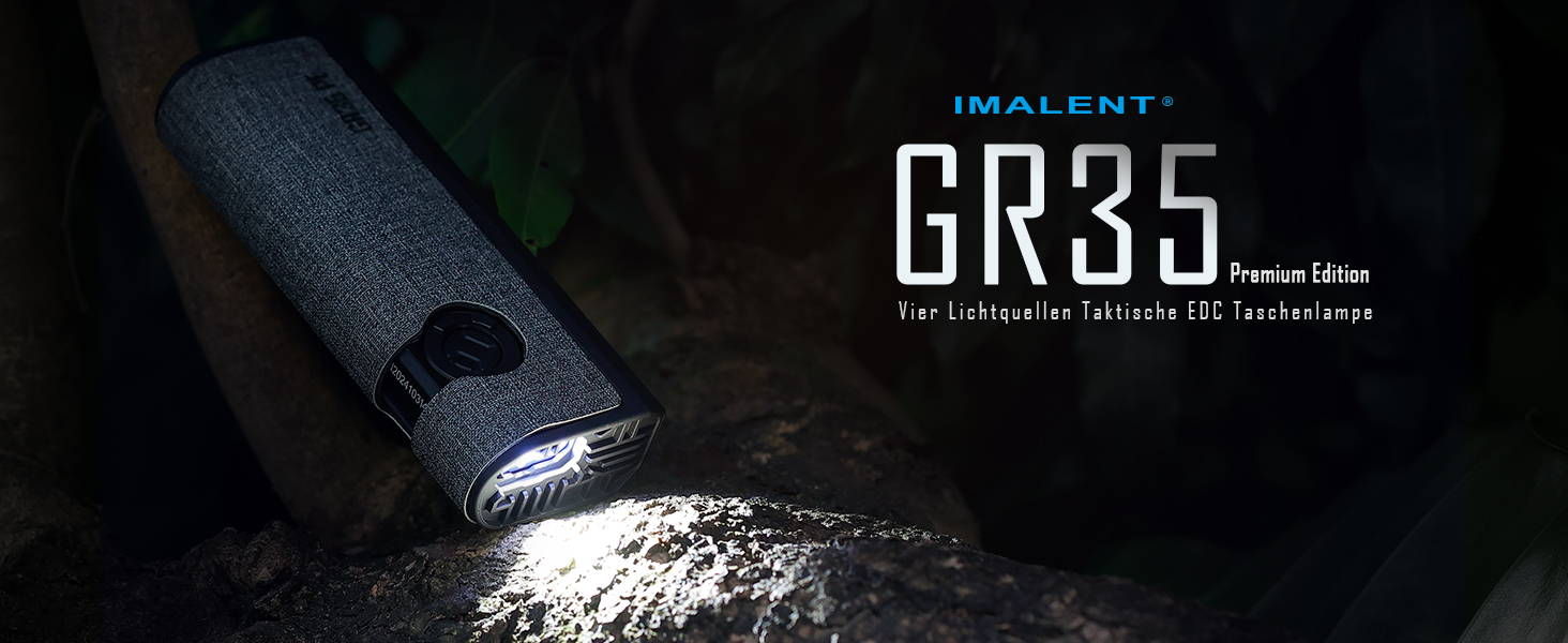 IMALENT LD35 Wiederaufladbare EDC Taschenlampe