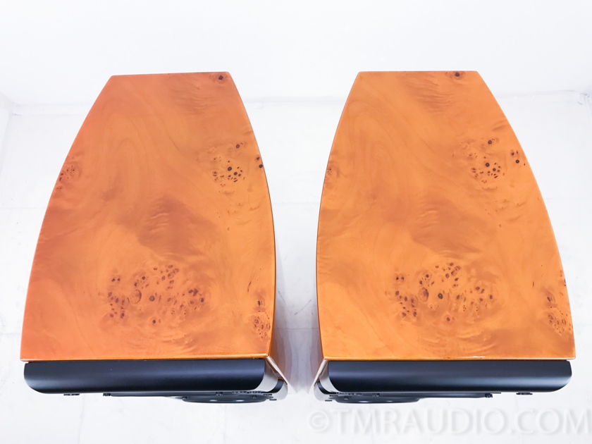 Acoustic Zen  Adagio Floorstanding Speakers; Pair; Gold Burl Wood (1864)