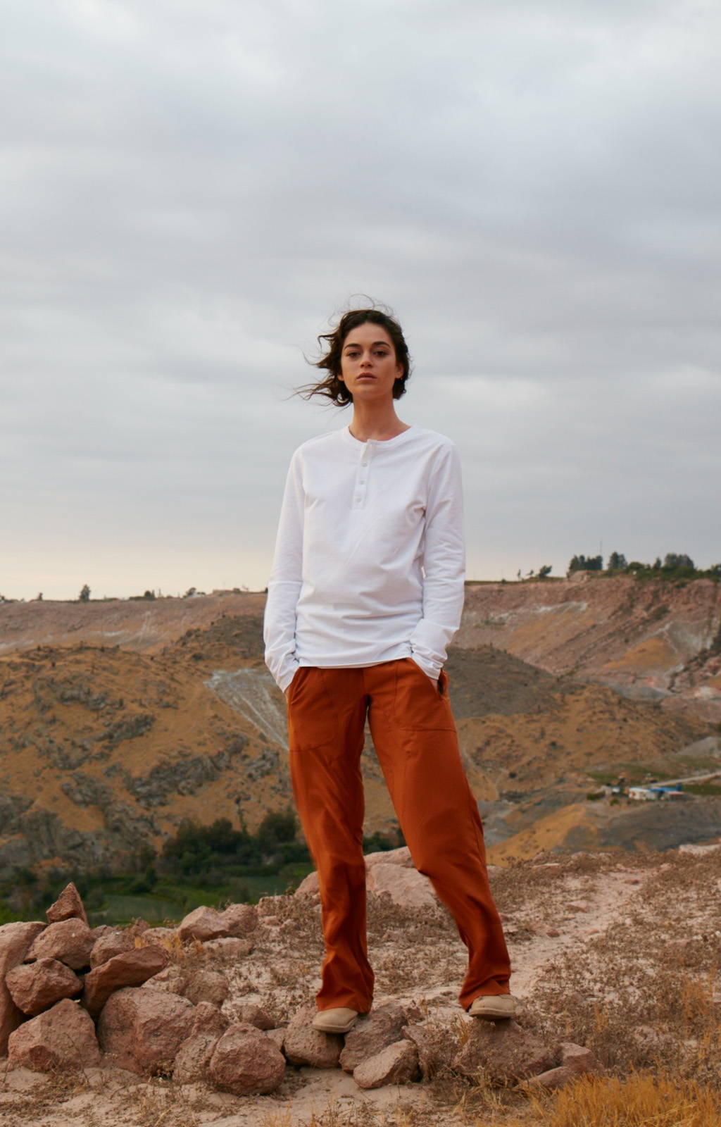 CONSCIOUS - INSANELY COMFY LONG HAUL FLIGHT PANT GINGER