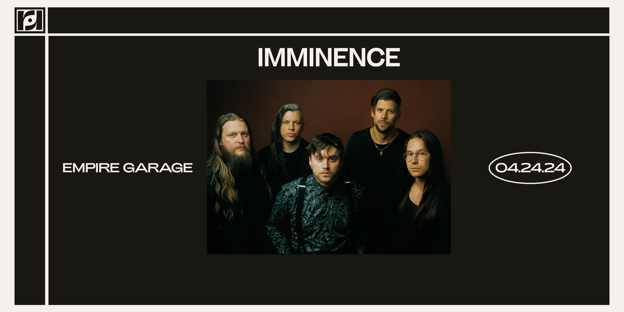 Resound Presents: Imminence - Live in concert: United States 2024 at Empire Garage promotional image
