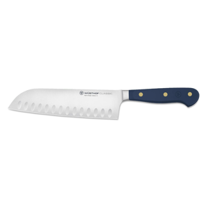 WÜSTHOF Classic 7" Hollow Edge Santoku - Wild Blueberry