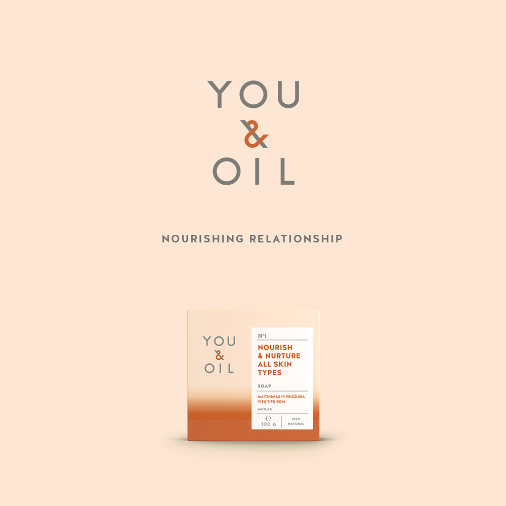 YOU & OIL Natural Cosmetics | Dieline - Design, Branding