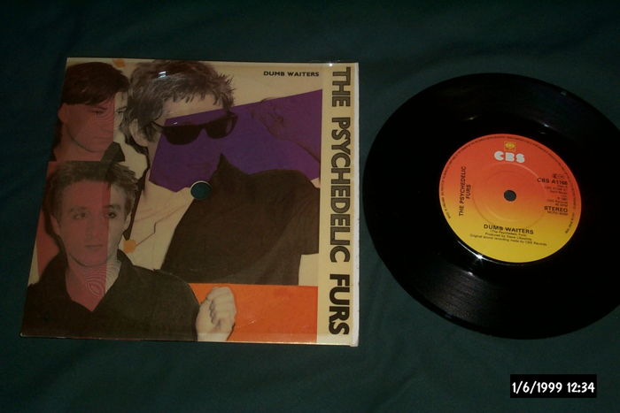 Psychedelic Furs - Dumb Waiters/Dash CBS UK 45 With Sle...