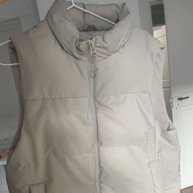 Übergangsweste in Beige
